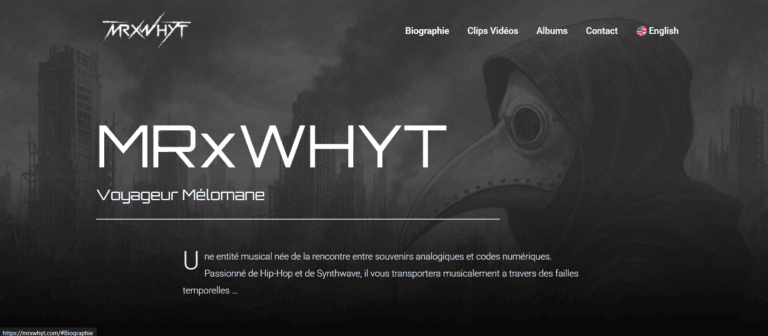 site one page mrxwhyt par digi-pei