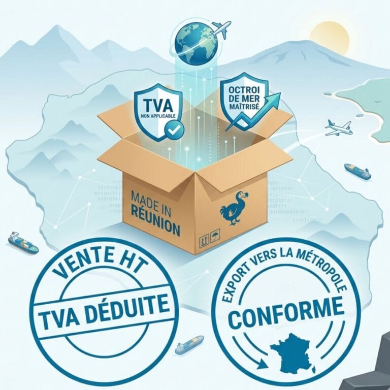 E-commerce à La Réunion : Le guide simplifié de la TVA et de l'Octroi de Mer 974 digi-pei